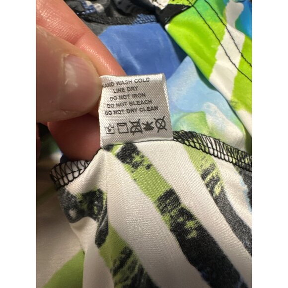 Toni Morgan Womens Abstract Button-Up Long Sleeve Blouse Size PX - Picture 8 of 10